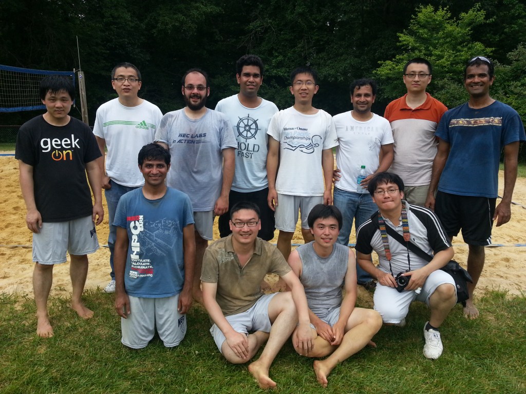 The Computing Systems Architectur team, winner of the tournament