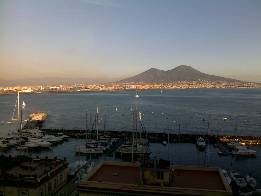 The Gulf of Naples as seen from Castel dell'Ovo